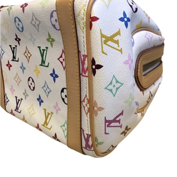 Louis Vuitton Limited Edition# Priscilla Multicolore Hand Bag Authentic - Picture 4 of 7